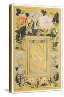 Calligraphic Panel, 1666-67-Ali Al-Katib-Stretched Canvas