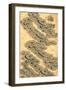 Calligraphic Quatrain-Imad Al-Hassani-Framed Giclee Print