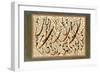 Calligraphy, 1871-Mirza Gholam-reza Esfahani-Framed Giclee Print
