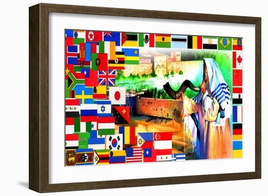 Calling All Nations-Spencer Williams-Framed Giclee Print