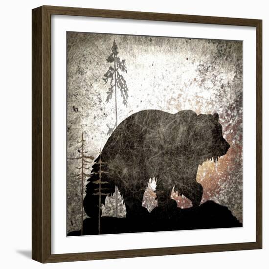 Calling Bear-LightBoxJournal-Framed Giclee Print