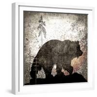 Calling Bear-LightBoxJournal-Framed Giclee Print