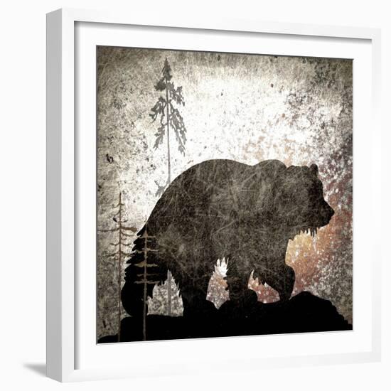 Calling Bear-LightBoxJournal-Framed Giclee Print