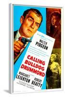 Calling Bulldog Drummond-null-Framed Art Print