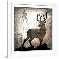 Calling Deer-LightBoxJournal-Framed Giclee Print