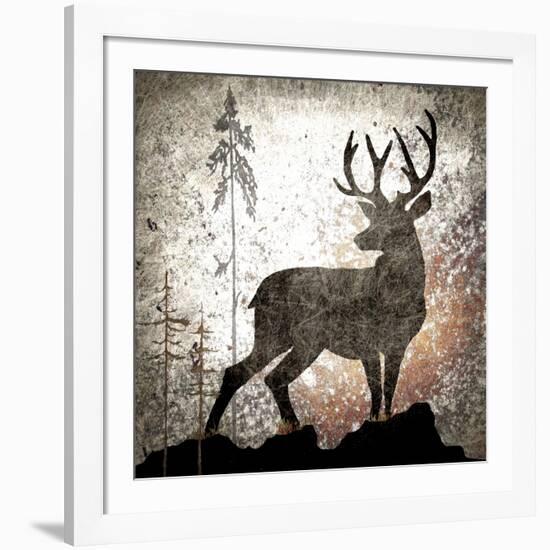 Calling Deer-LightBoxJournal-Framed Giclee Print