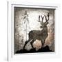 Calling Deer-LightBoxJournal-Framed Giclee Print