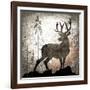 Calling Deer-LightBoxJournal-Framed Giclee Print