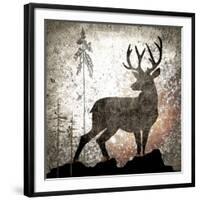 Calling Deer-LightBoxJournal-Framed Giclee Print