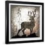 Calling Deer-LightBoxJournal-Framed Giclee Print