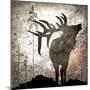 Calling Elk-LightBoxJournal-Mounted Giclee Print