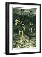 Calling of Saint Peter and Saint Andrew - Bible-James Jacques Joseph Tissot-Framed Giclee Print