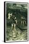 Calling of Saint Peter and Saint Andrew - Bible-James Jacques Joseph Tissot-Framed Stretched Canvas