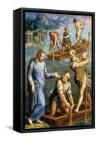 Calling of St. Peter and St. Andrew-Giorgio Vasari-Framed Stretched Canvas