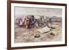 Calling the Horses-Charles Marion Russell-Framed Giclee Print