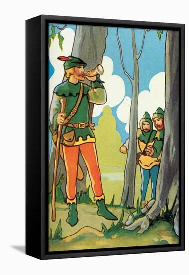 Calling the Merry Men-null-Framed Stretched Canvas