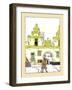 Calling To A Friend-Maud & Miska Petersham-Framed Art Print