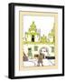 Calling To A Friend-Maud & Miska Petersham-Framed Art Print