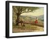 Calling to the Valley (Oil on Canvas)-Henry Herbert La Thangue-Framed Giclee Print