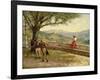 Calling to the Valley (Oil on Canvas)-Henry Herbert La Thangue-Framed Giclee Print