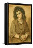 Calliope Coronio, Dated 1869-Dante Gabriel Rossetti-Framed Stretched Canvas