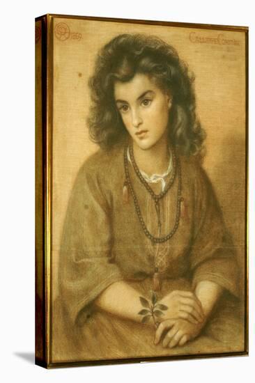 Calliope Coronio, Dated 1869-Dante Gabriel Rossetti-Stretched Canvas