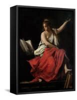 Calliope, Muse of Epic Poetry-Giovanni Baglione-Framed Stretched Canvas