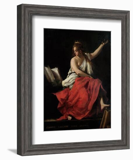 Calliope, Muse of Epic Poetry-Giovanni Baglione-Framed Giclee Print