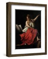 Calliope, Muse of Epic Poetry-Giovanni Baglione-Framed Giclee Print