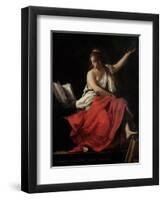 Calliope, Muse of Epic Poetry-Giovanni Baglione-Framed Giclee Print