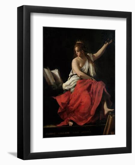 Calliope, Muse of Epic Poetry-Giovanni Baglione-Framed Giclee Print