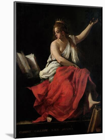 Calliope, Muse of Epic Poetry-Giovanni Baglione-Mounted Giclee Print