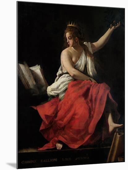 Calliope, Muse of Epic Poetry-Giovanni Baglione-Mounted Giclee Print