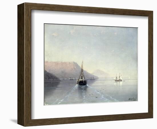 Calm, 1885-Ivan Konstantinovich Aivazovsky-Framed Giclee Print