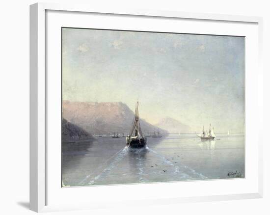 Calm, 1885-Ivan Konstantinovich Aivazovsky-Framed Giclee Print