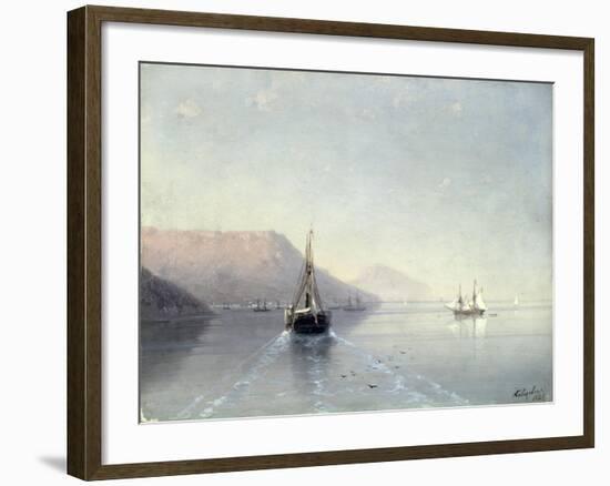 Calm, 1885-Ivan Konstantinovich Aivazovsky-Framed Giclee Print