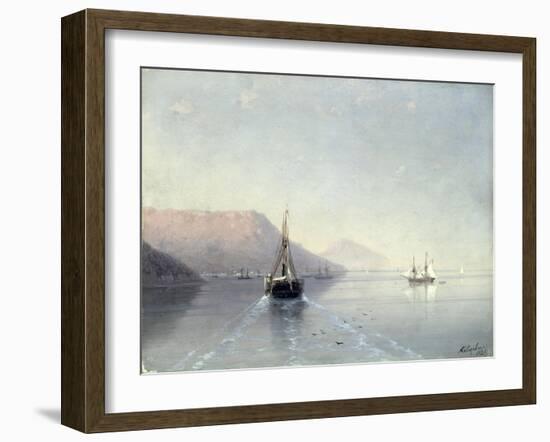 Calm, 1885-Ivan Konstantinovich Aivazovsky-Framed Giclee Print