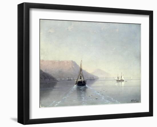 Calm, 1885-Ivan Konstantinovich Aivazovsky-Framed Giclee Print