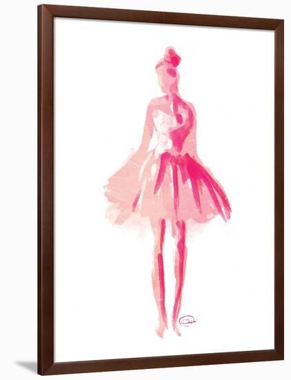 Calm Ballerina-OnRei-Framed Art Print