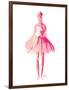 Calm Ballerina-OnRei-Framed Art Print