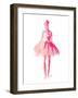 Calm Ballerina-OnRei-Framed Art Print