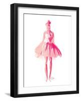 Calm Ballerina-OnRei-Framed Art Print