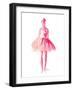 Calm Ballerina-OnRei-Framed Art Print