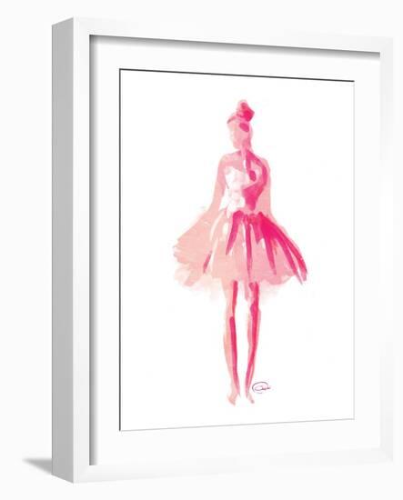 Calm Ballerina-OnRei-Framed Art Print