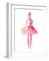 Calm Ballerina-OnRei-Framed Art Print