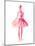 Calm Ballerina-OnRei-Mounted Art Print