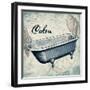 Calm Bath Print-Jace Grey-Framed Art Print