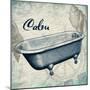 Calm Bath Print-Jace Grey-Mounted Art Print