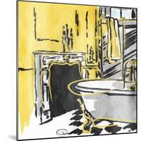 Calm Bathroom Mate-OnRei-Mounted Art Print