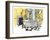 Calm Bathroom-OnRei-Framed Art Print